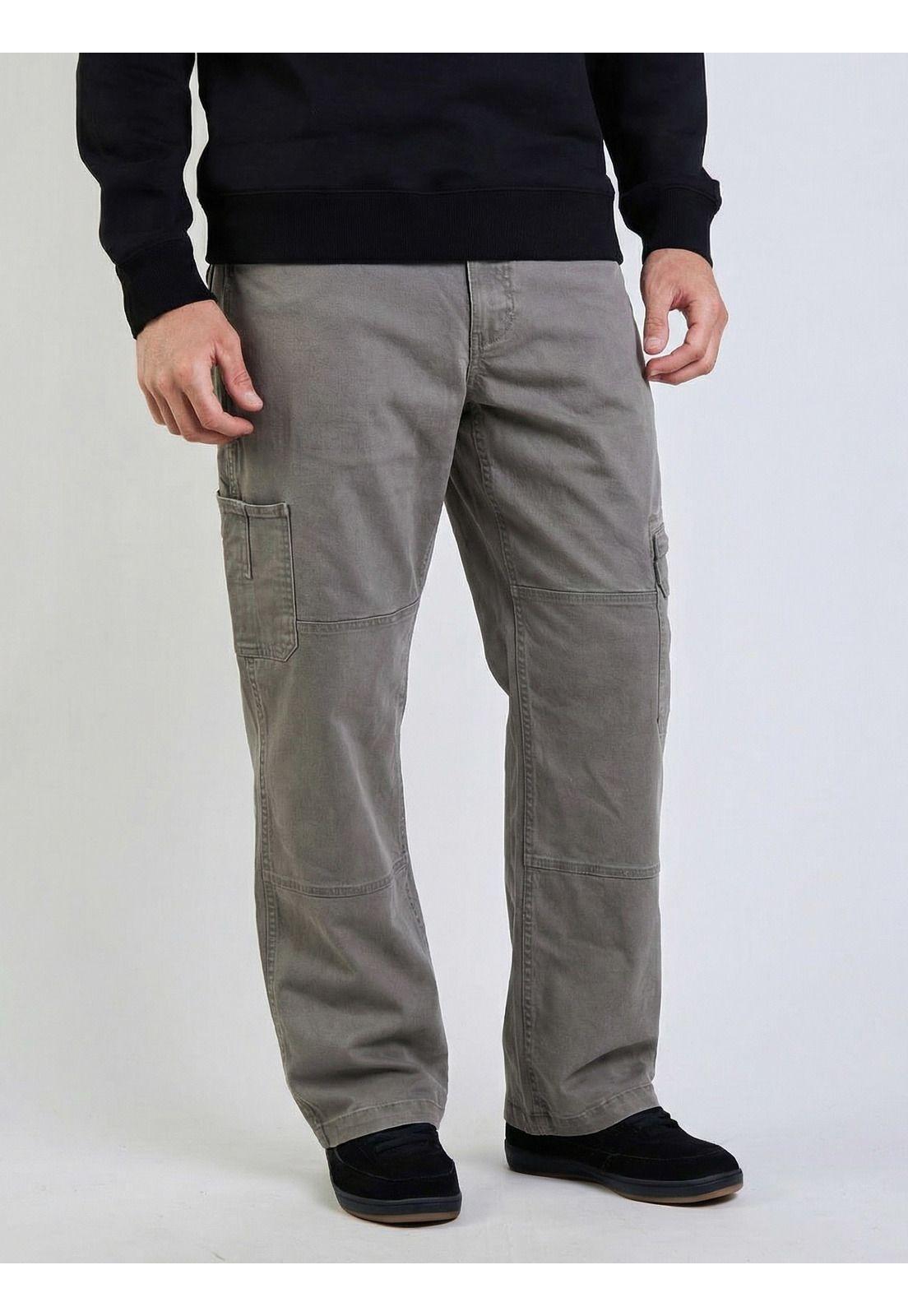 Pantalon Crank Café Hombre Volcom-0