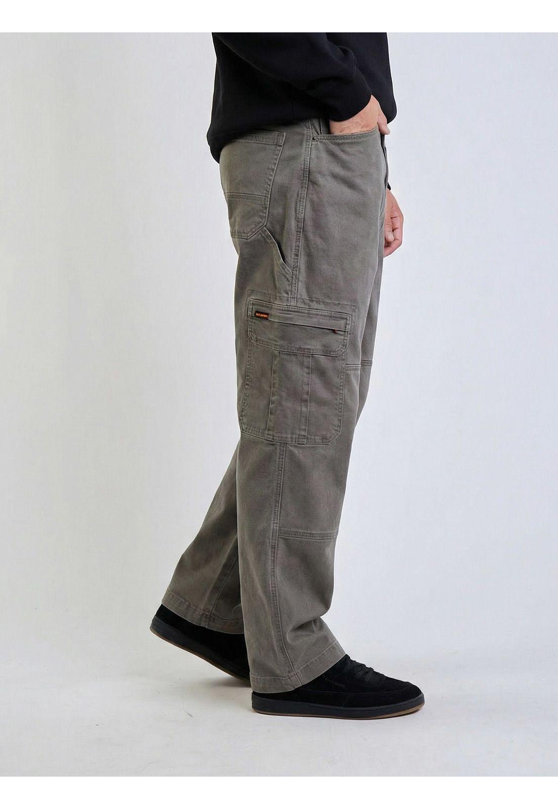 Pantalon Crank Café Hombre Volcom-2