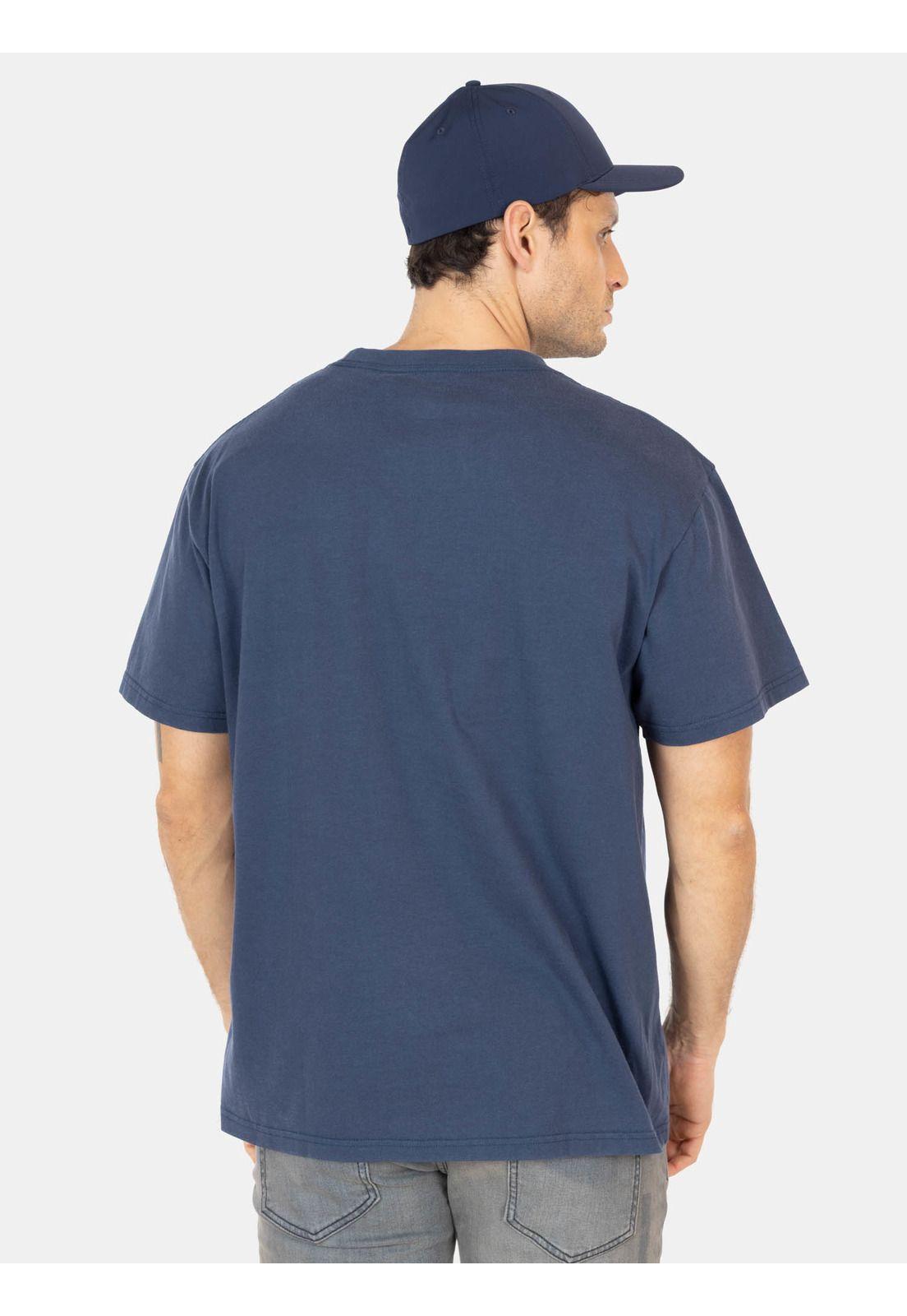 Polera MC Long Time Azul Hombre Volcom-1