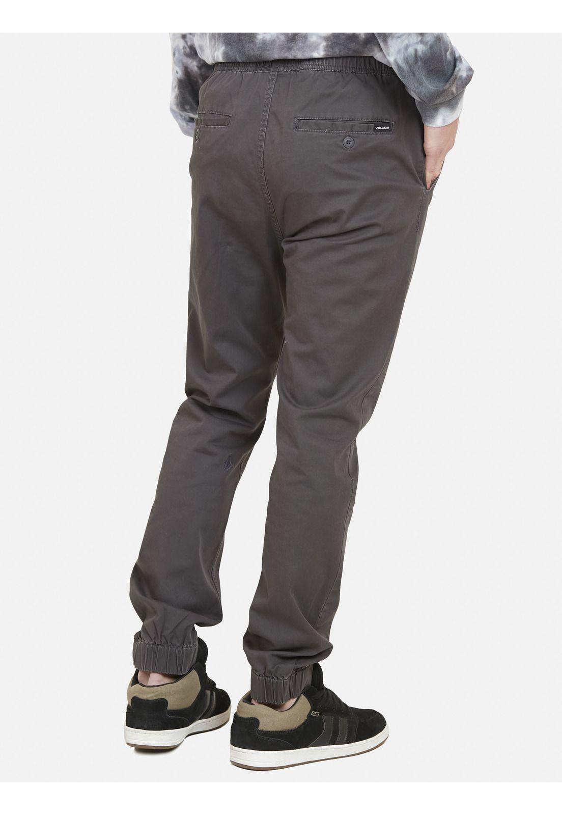 Pantalón Jogger 7N122 Hombre Gris Volcom-1