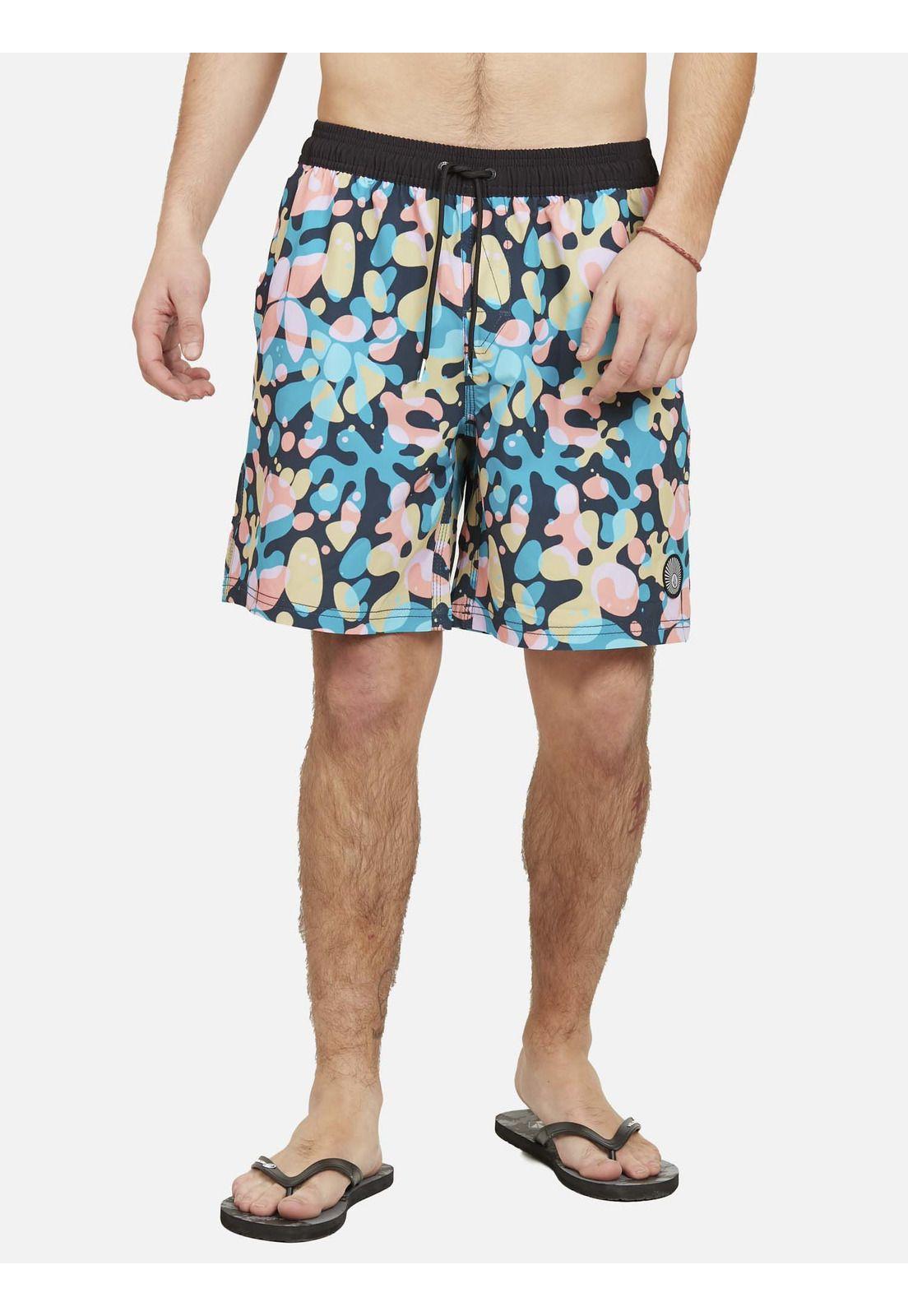 Traje de Baño STONEY 19 ELASTIC WAIST SHORT Hombre Multicolor Volcom-0
