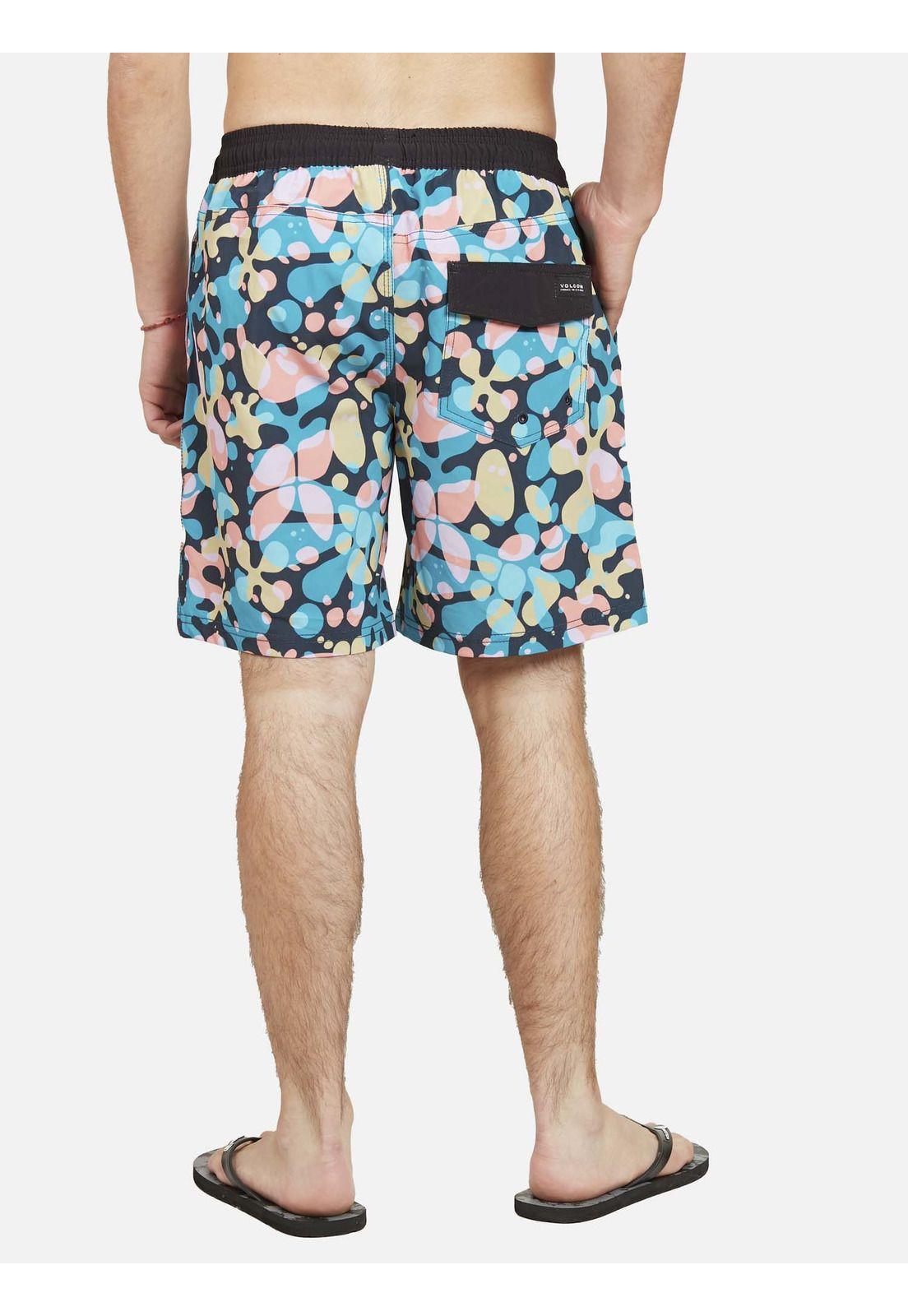 Traje de Baño STONEY 19 ELASTIC WAIST SHORT Hombre Multicolor Volcom-1