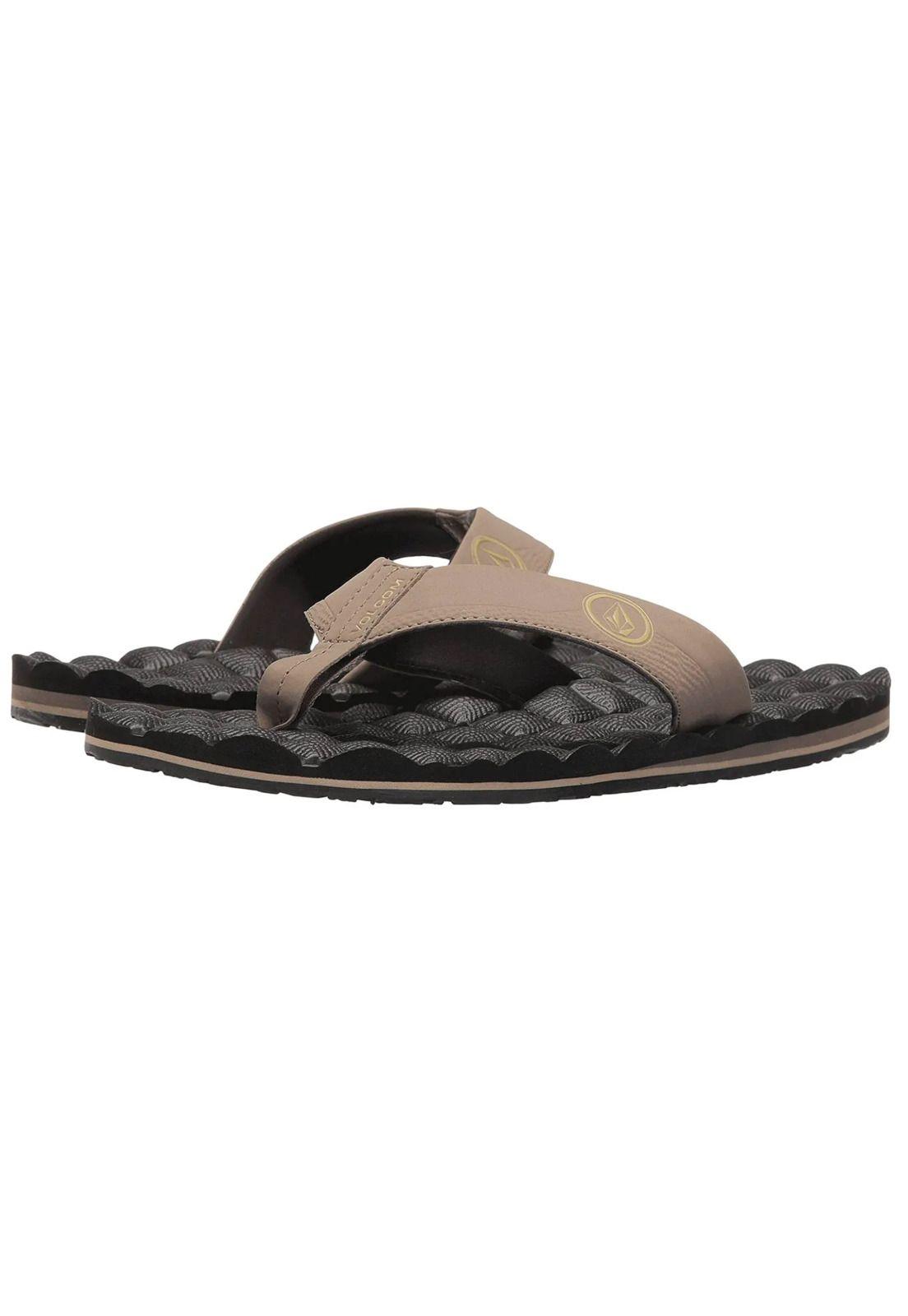 Sandalias RECLINER Hombre Negro Volcom-0