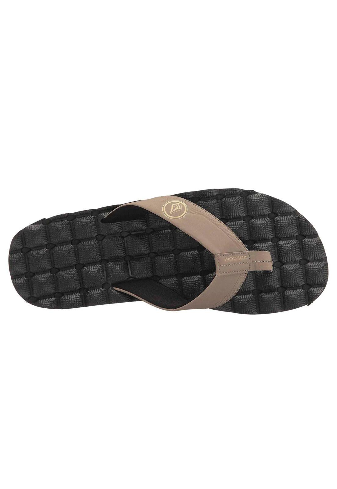 Sandalias RECLINER Hombre Negro Volcom-1