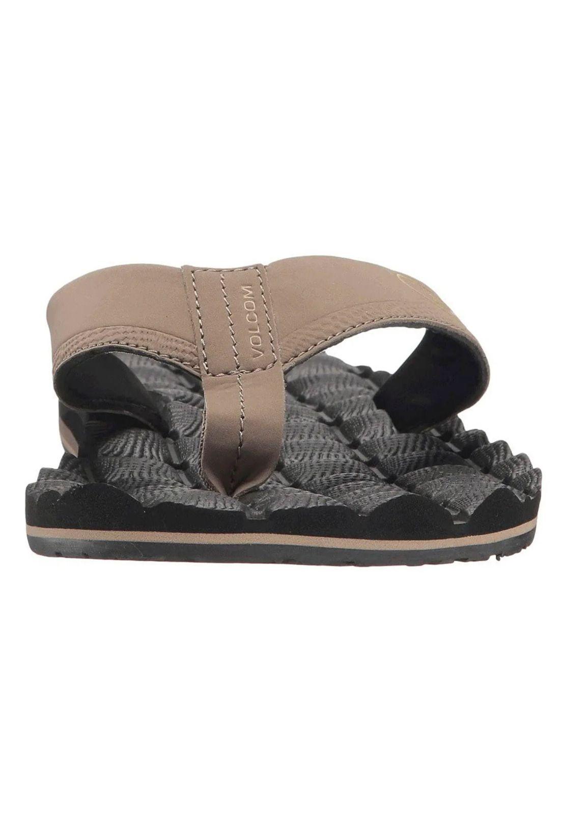 Sandalias RECLINER Hombre Negro Volcom-2