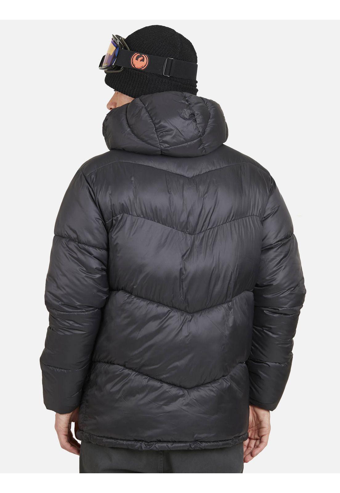 Parka Stone Puffa Hombre Negro Volcom-1