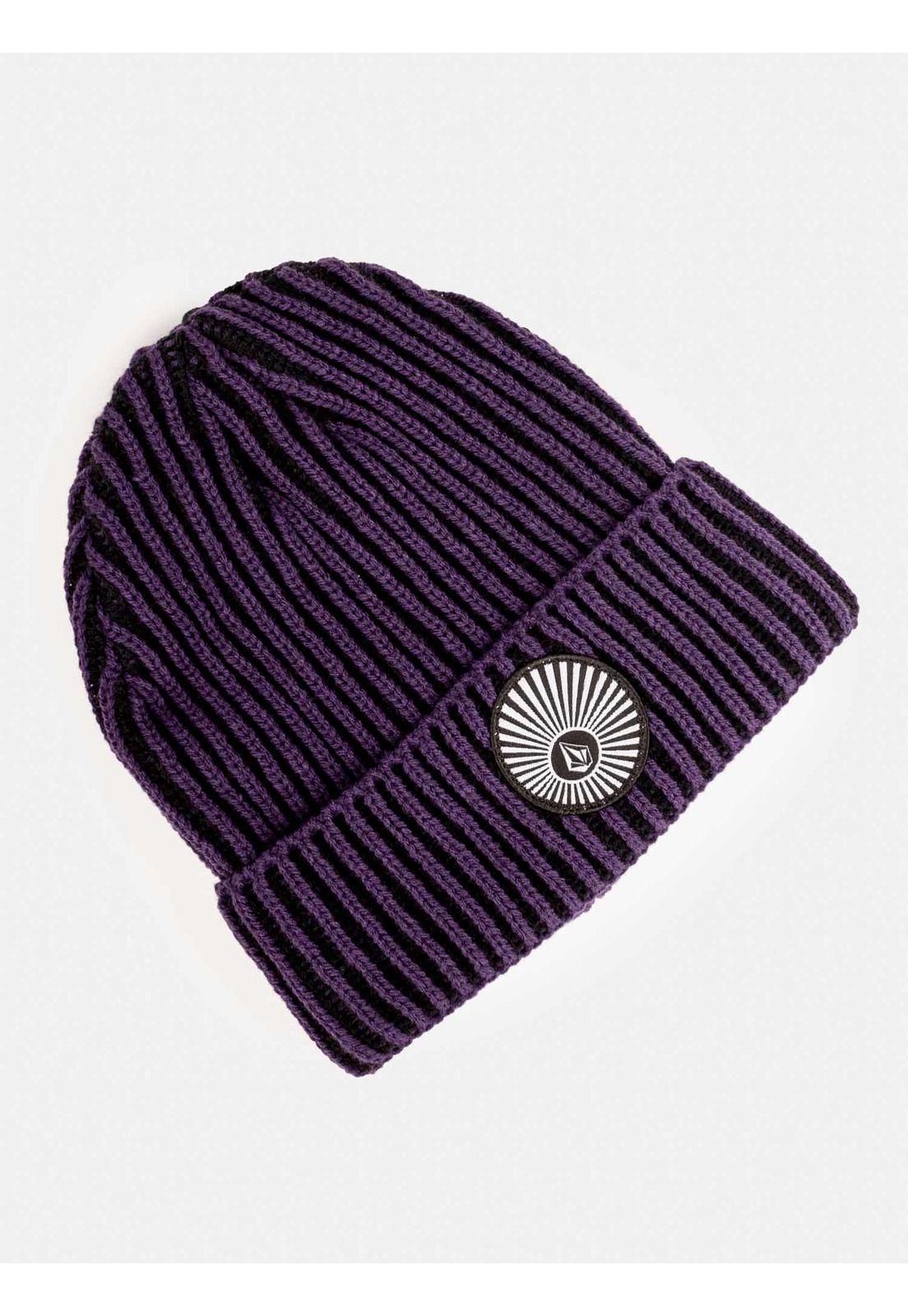 Gorro Full Stone Beanie Hombre Burdeo Volcom-0