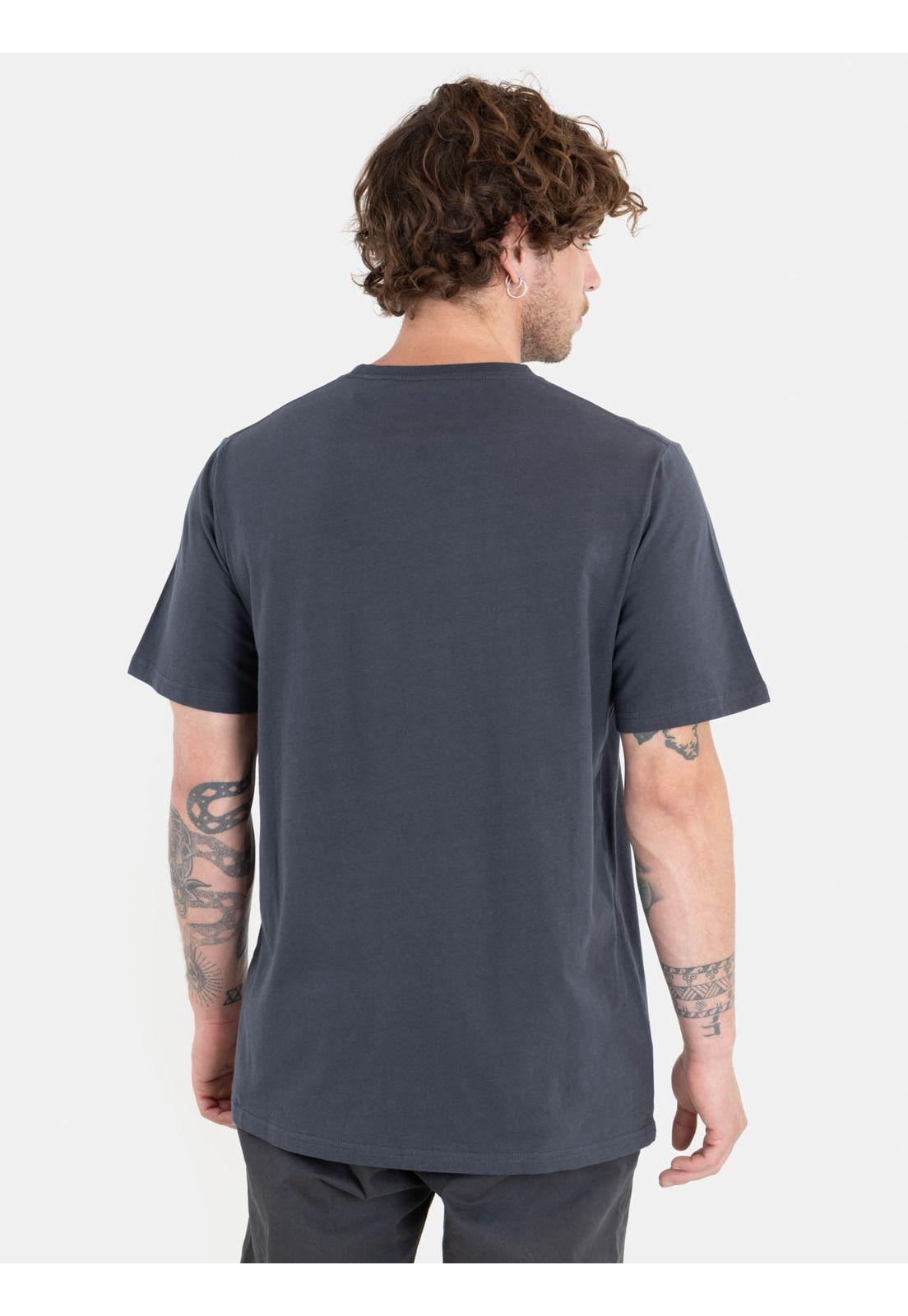 Polera Remote Viewer Ss Tee Gris Hombre Volcom-1