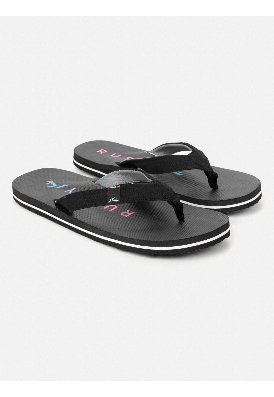 Sandalias 7S634 Hombre Negro Rusty-0