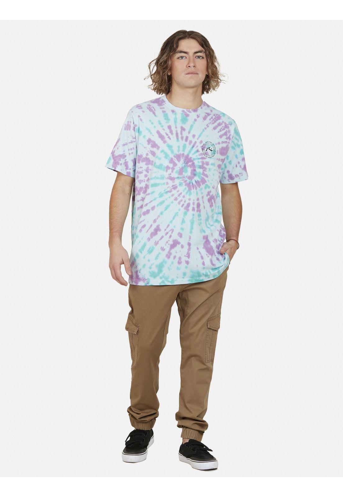 Polera RST RGB PORTAL DYE Hombre Multicolor Rusty-2