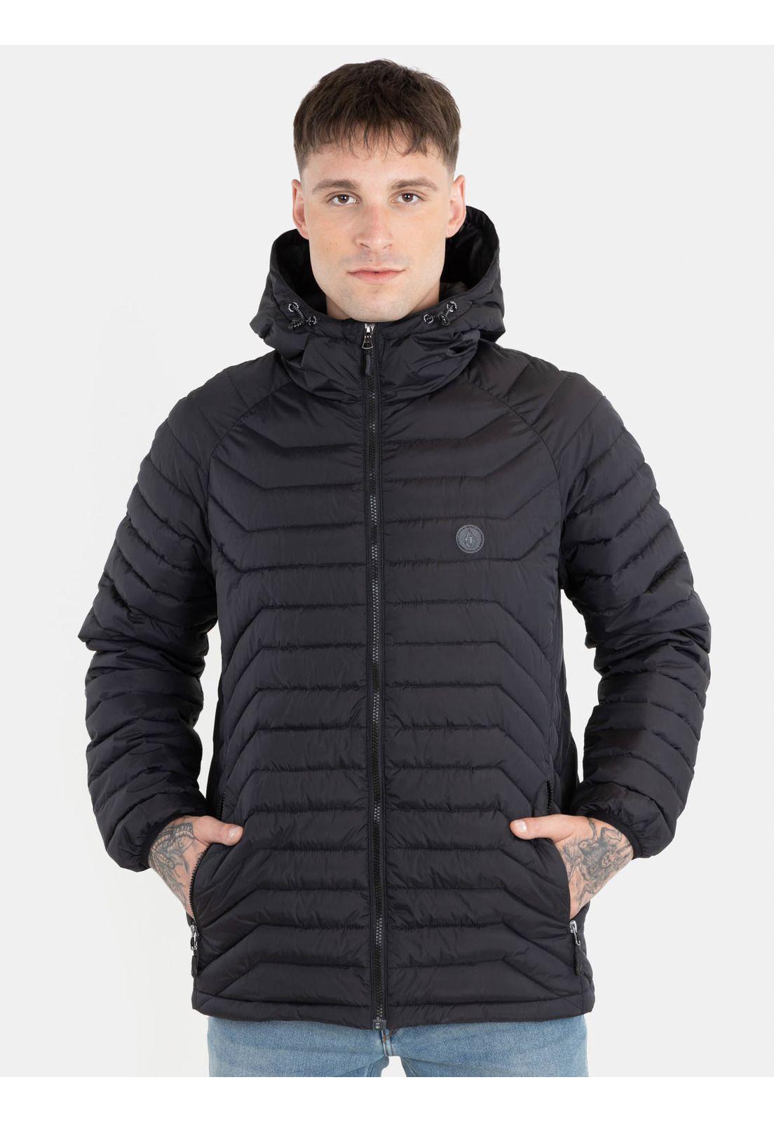 Parka Puffa Kalaoa Negro Hombre Volcom-0