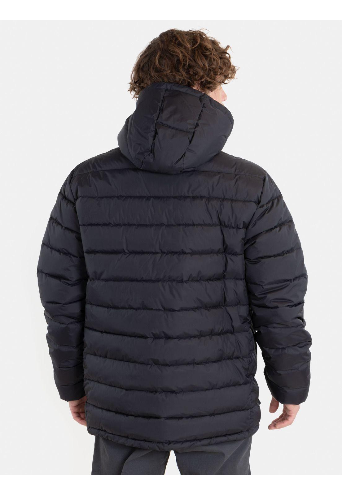 Parka Puffa Kappa Negro Hombre Volcom-1