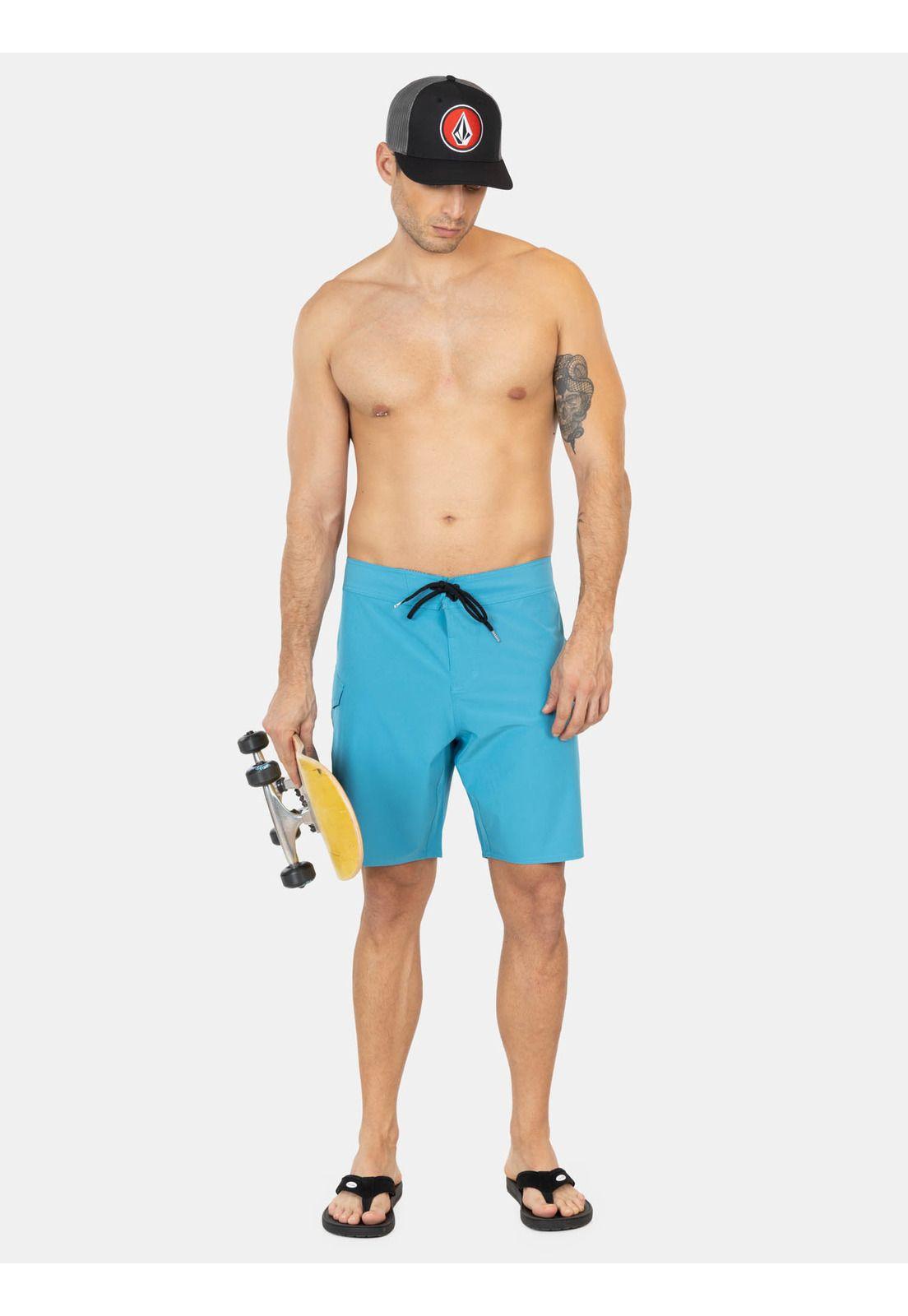 Traje De Baño Stretch Tattoo Turquesa Hombre Volcom-3