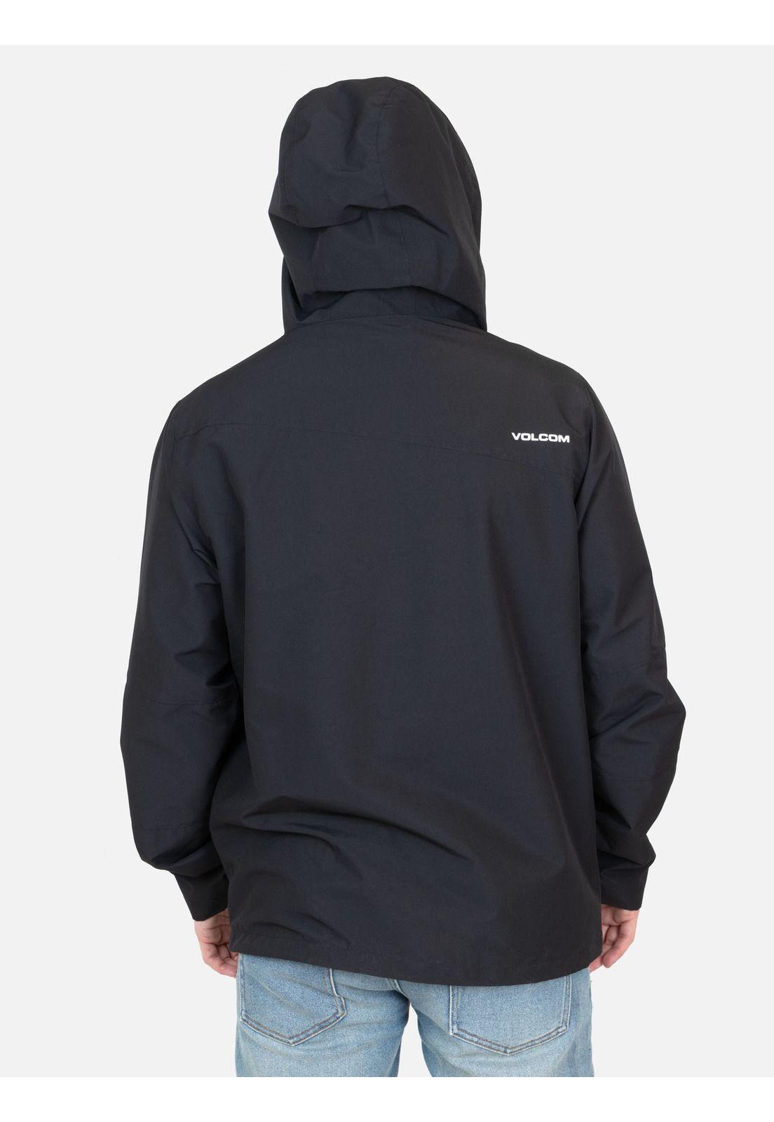 Cortaviento Rebel Negro Hombre Volcom-1