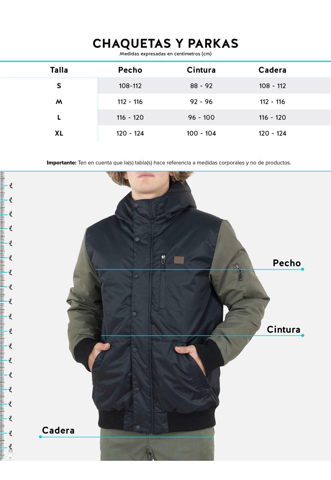 Parka BASIC HOOD PUFFA Hombre Negro Rusty-2