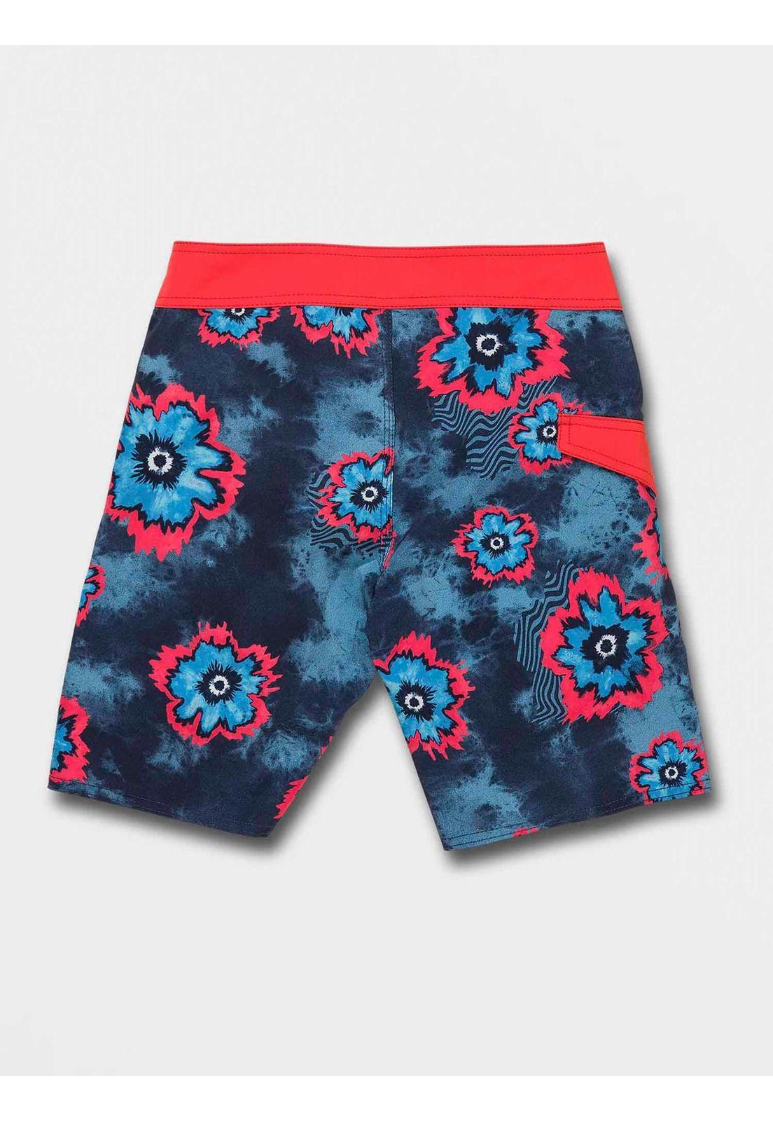 Traje de Baño JULY 4TH MOD Juvenil Multicolor Volcom-1