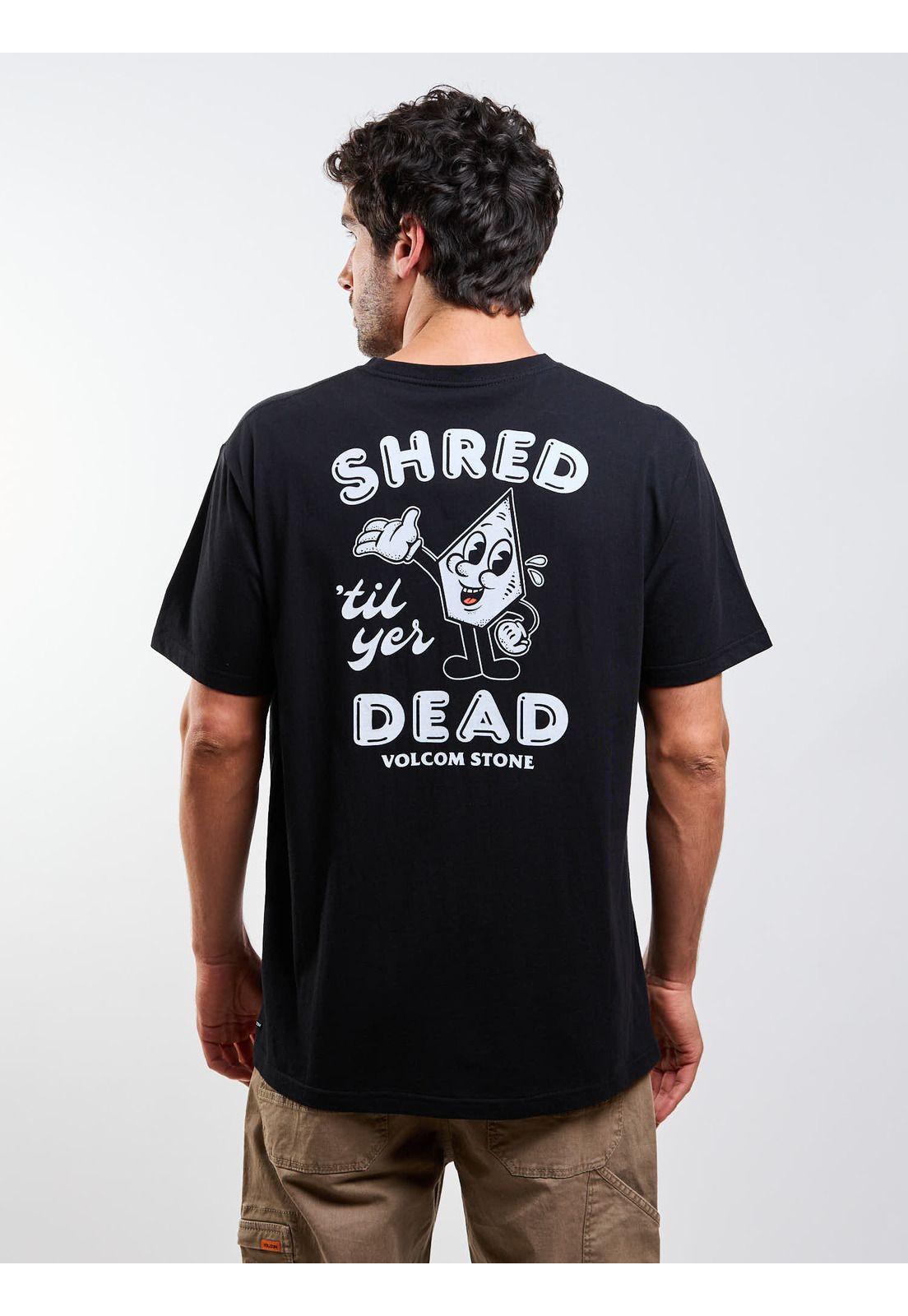 Polera MC Mistestone Negro Hombre Volcom-1