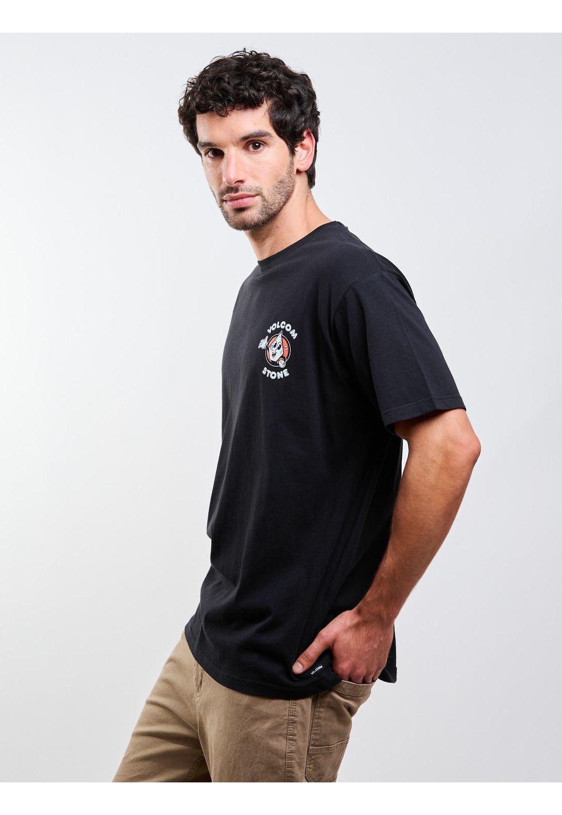 Polera MC Mistestone Negro Hombre Volcom-2