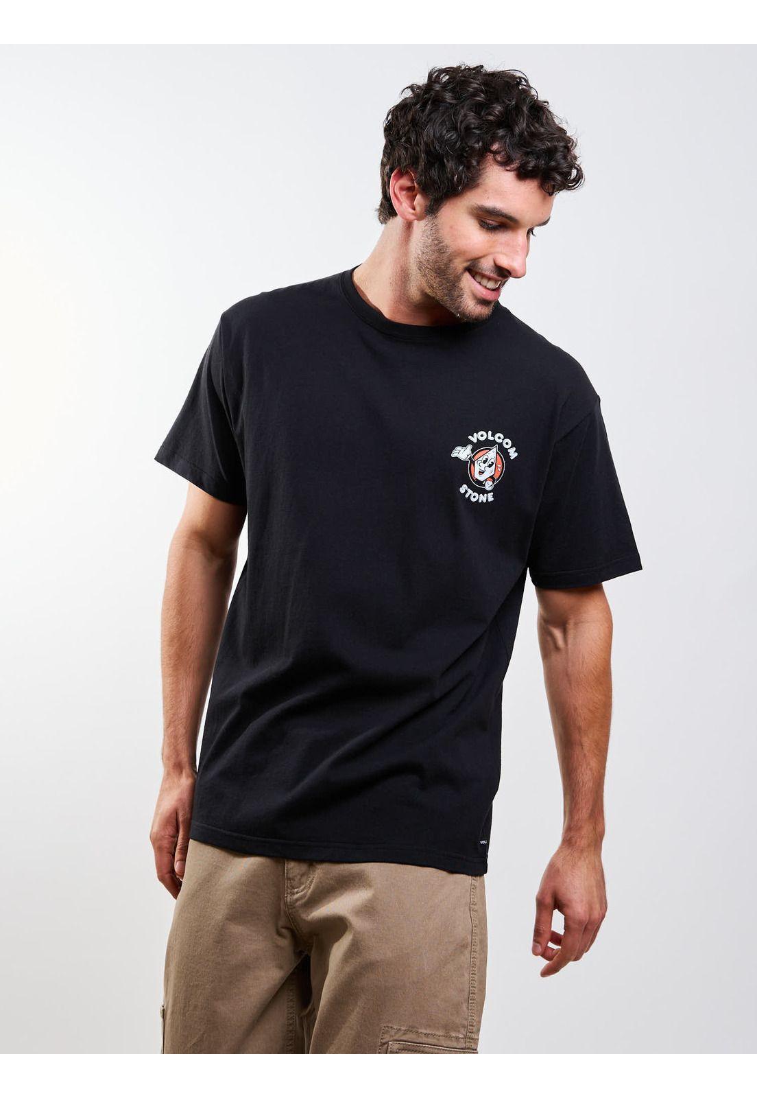 Polera MC Mistestone Negro Hombre Volcom-4