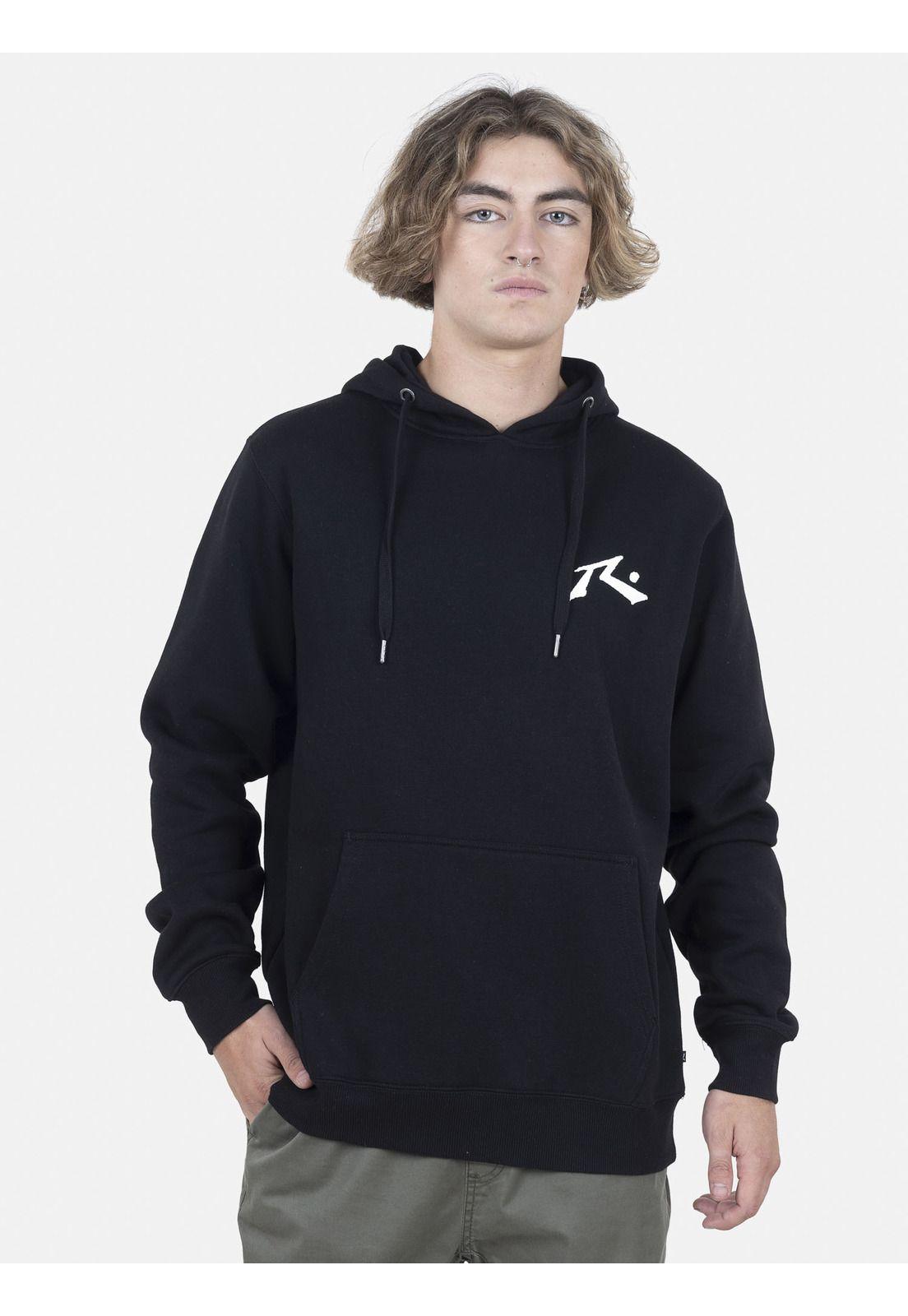 Poleron Hombre CLASSIC R CNG Negro Rusty-0