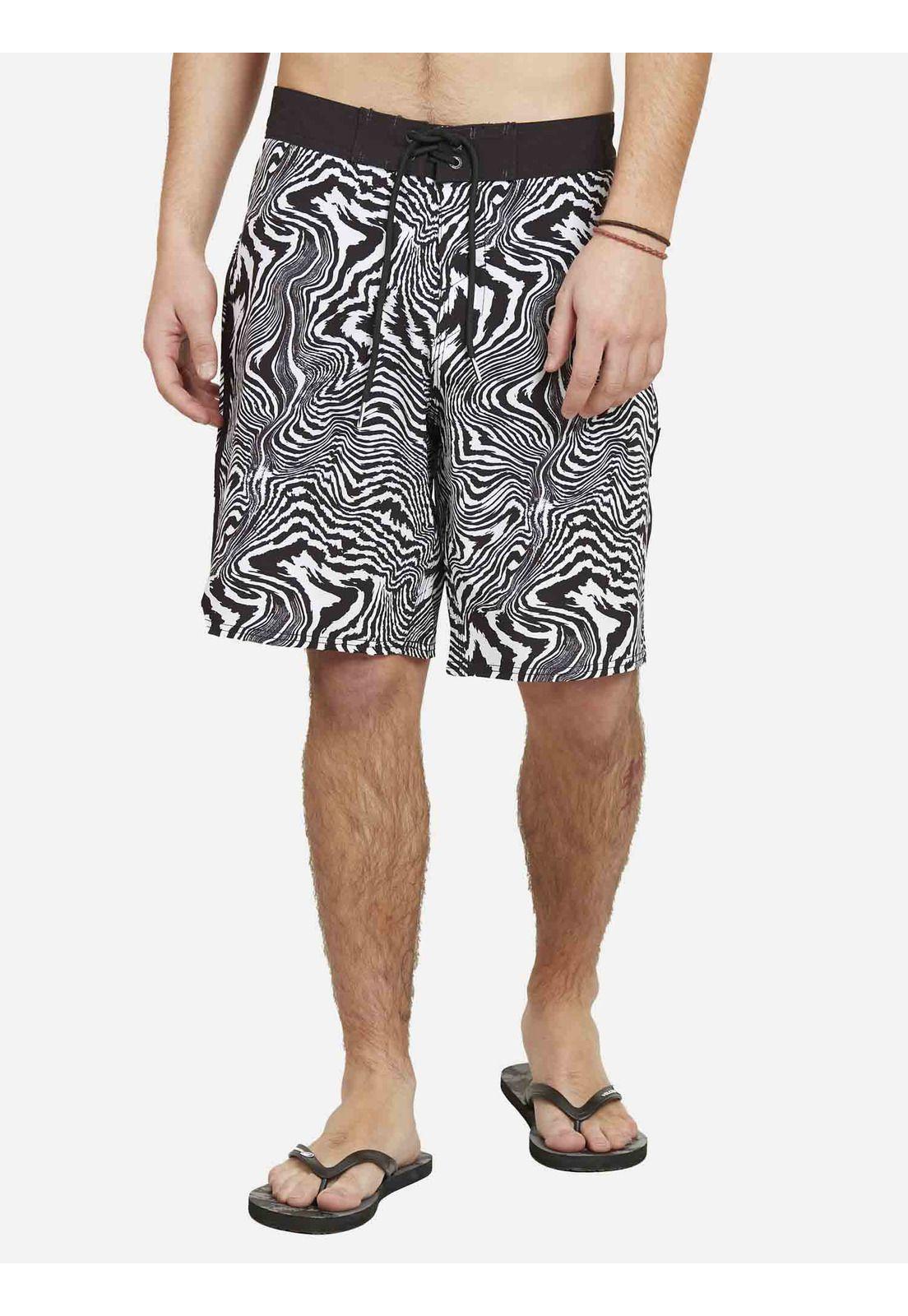 Traje de Baño ZEBRA DISTORT TRUNKS Hombre Multicolor Volcom-0