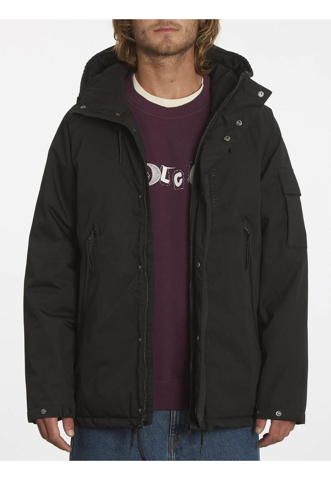 Chaqueta Stoke Stone Jacket Hombre Negro Volcom-4