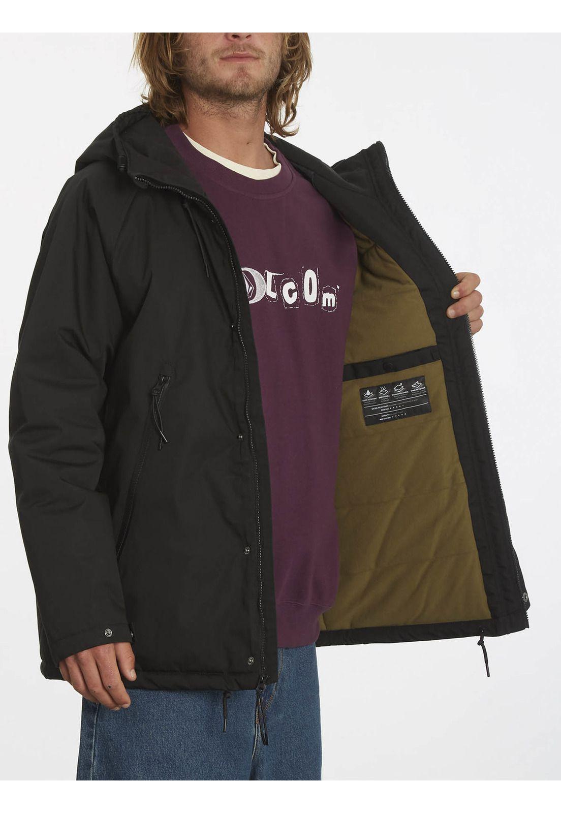 Chaqueta Stoke Stone Jacket Hombre Negro Volcom-6