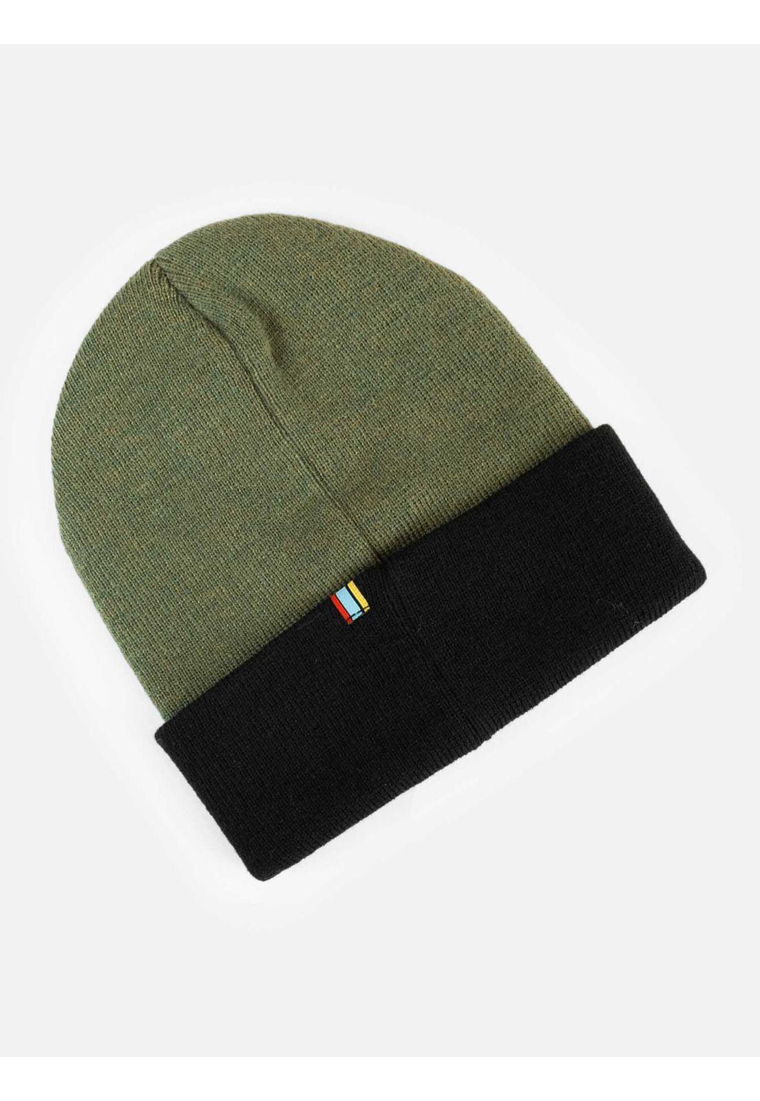 Gorro Rizo beanie Verde Hombre Rusty-3