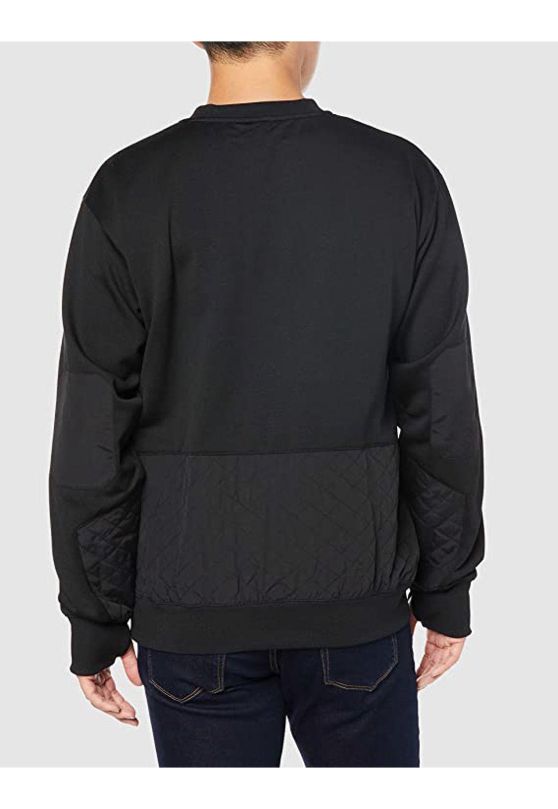 Poleron LET IT STORM CREW Hombre Negro Volcom-1