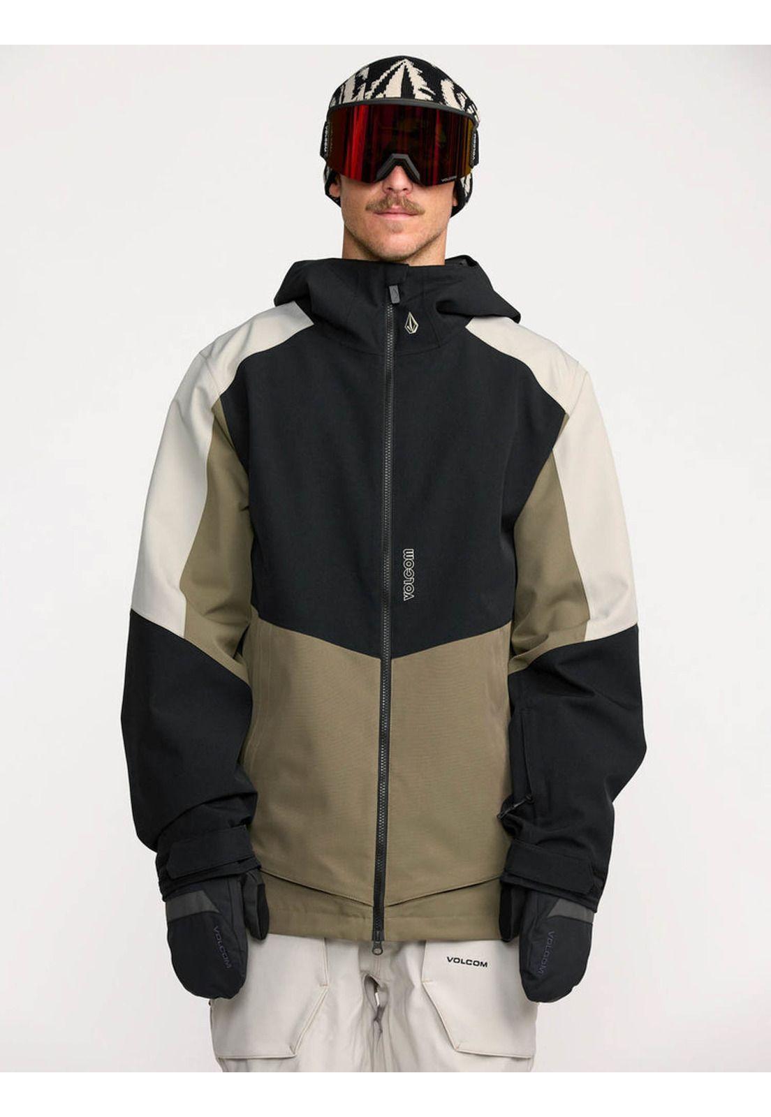 Parka Snow Brighton Verde Hombre Volcom-0