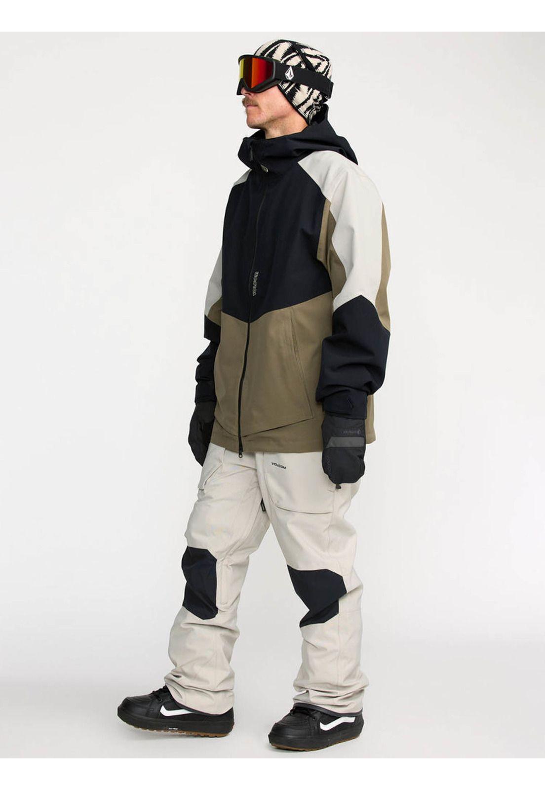 Parka Snow Brighton Verde Hombre Volcom-3