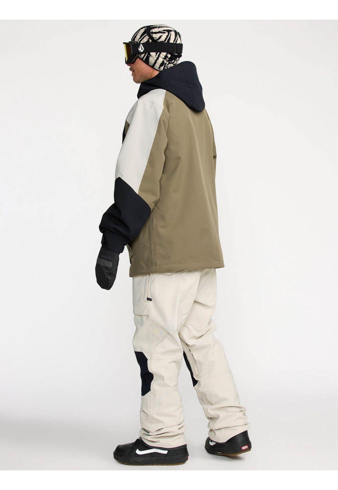 Parka Snow Brighton Verde Hombre Volcom-4