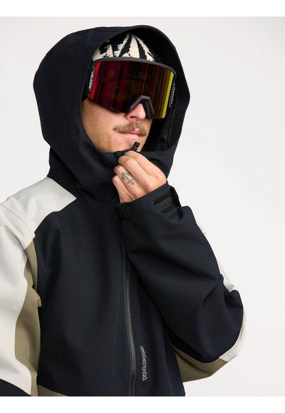 Parka Snow Brighton Verde Hombre Volcom-5