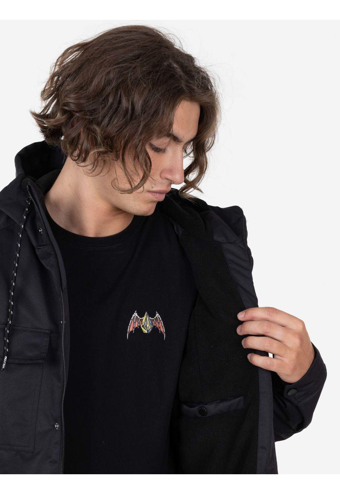 Chaqueta Dark Duo Hombre Negro Volcom-2