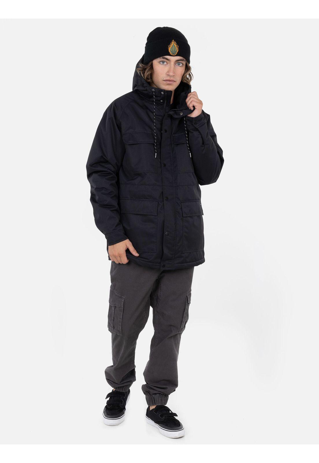 Chaqueta Dark Duo Hombre Negro Volcom-3