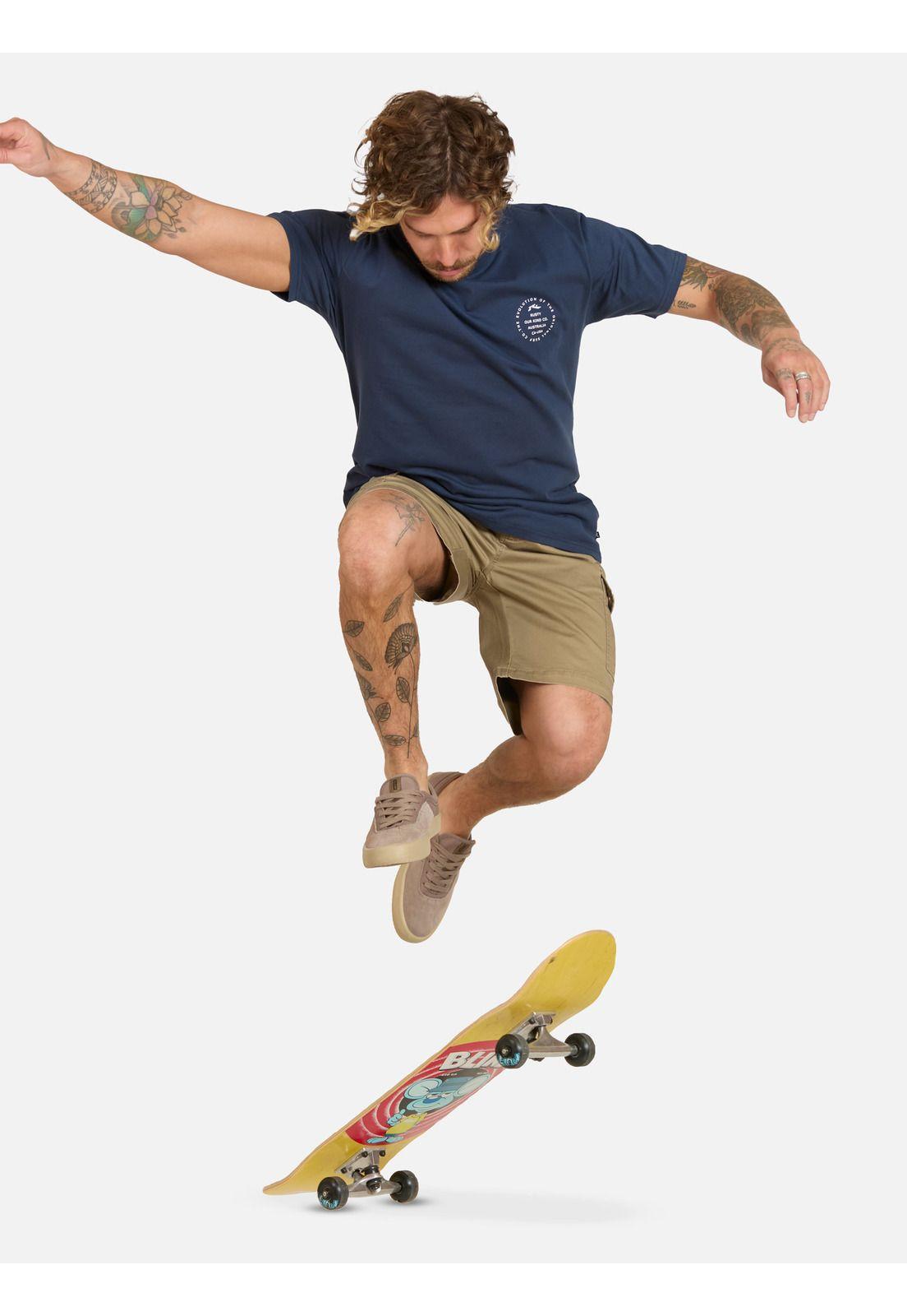 Bermuda Concrete Khaki Hombre Rusty-3