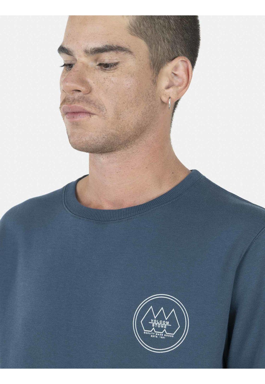 Poleron Hombre TRISTONE CREW Azul Volcom-2