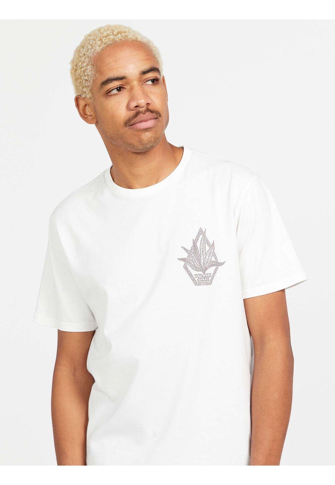 Polera PERENNIAL FTY SST Hombre Blanco Volcom-0