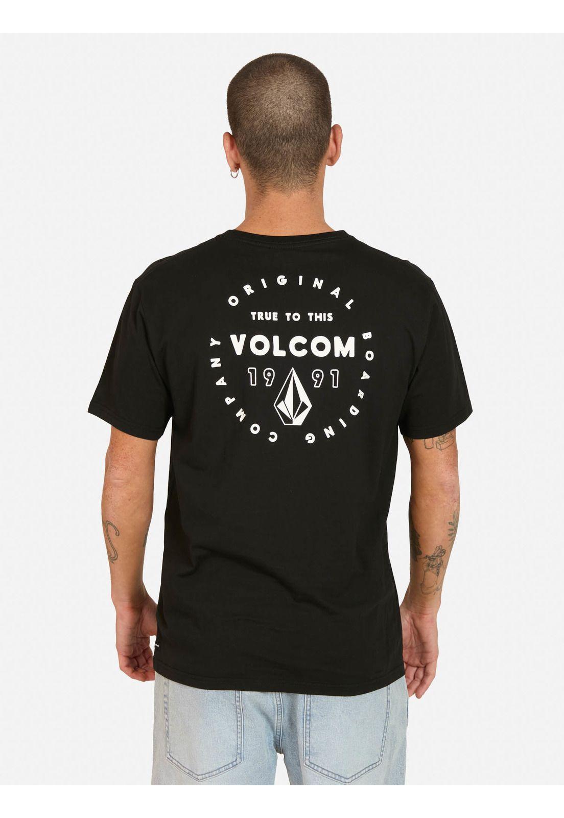 Polera MC Mortis Negro Hombre Volcom-1