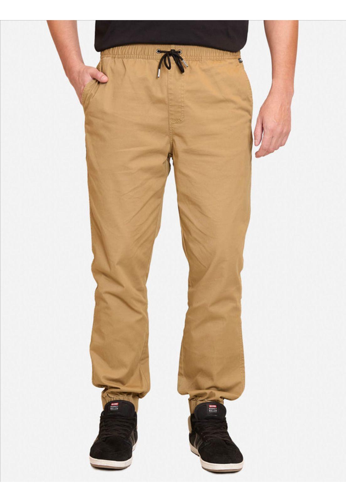 Pantalon Jogger Volcom Trou Jogger Classic Khaki Hombre Volcom-0