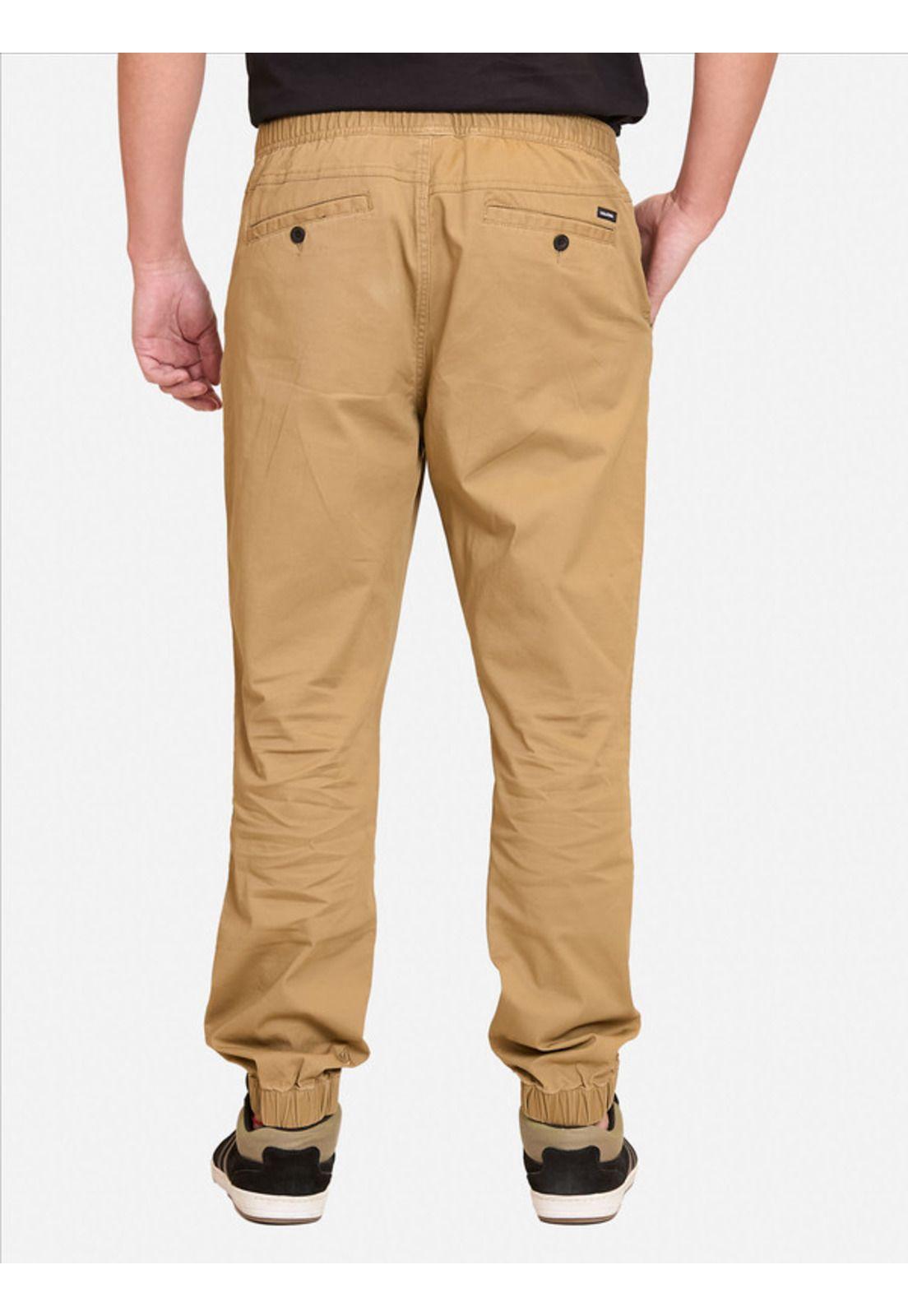 Pantalon Jogger Volcom Trou Jogger Classic Khaki Hombre Volcom-1