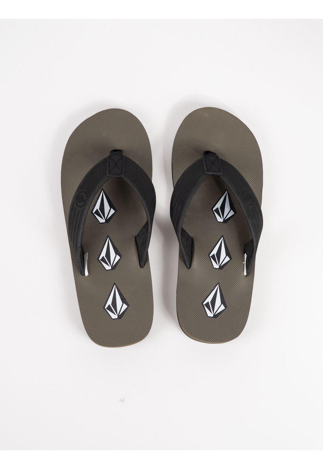 Sandalias Static Verde Hombre Volcom-2