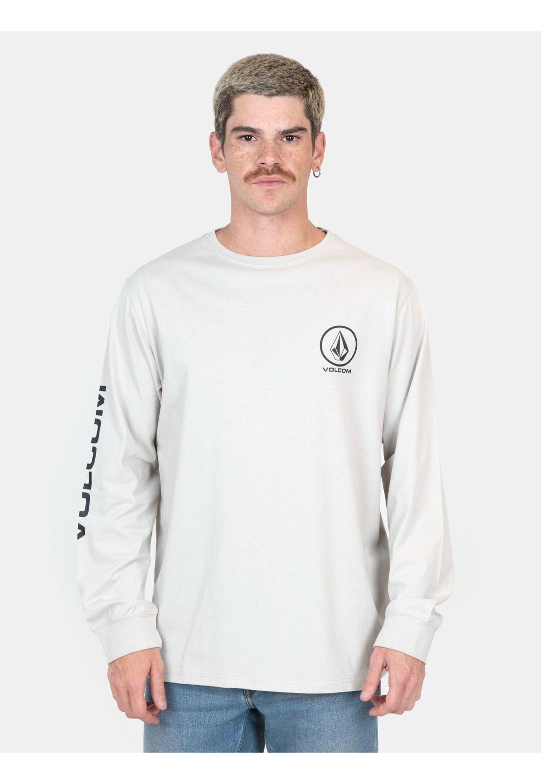 Polera ML CarveX Beige Hombre Volcom-0