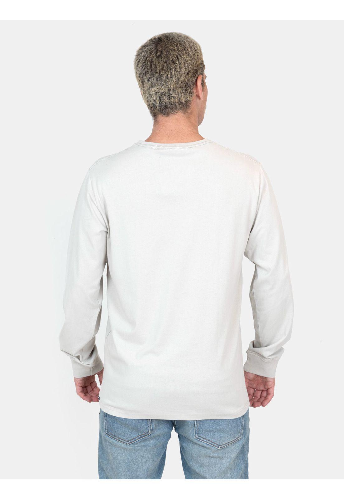 Polera ML CarveX Beige Hombre Volcom-1