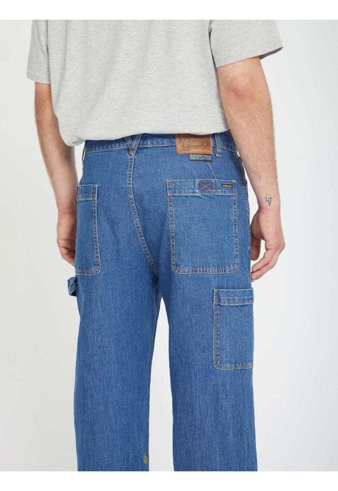 Jeans Kraftsmann II Azul Hombre Volcom-6