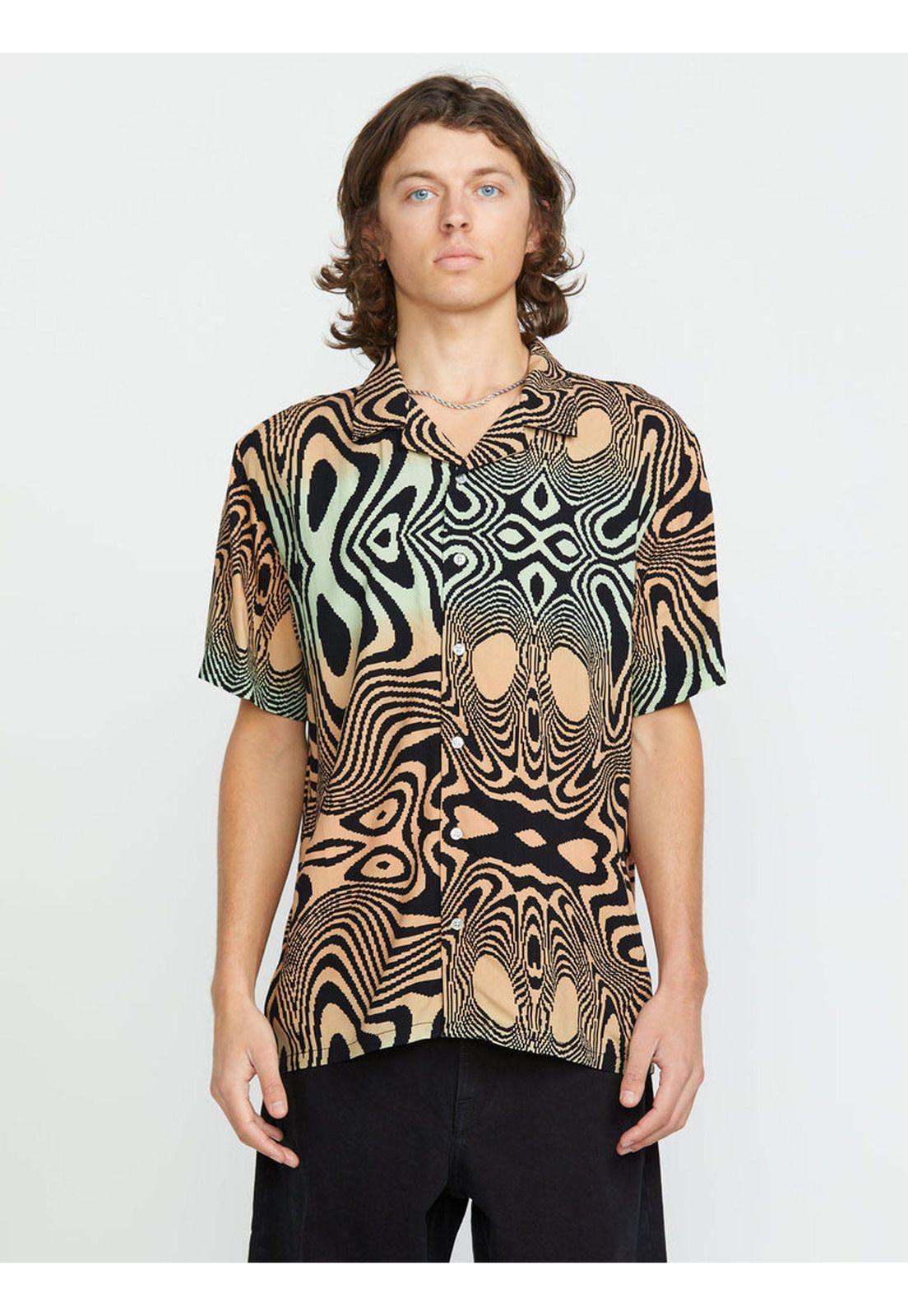 Camisa Flip Rygalski Multicolor Hombre Volcom-3