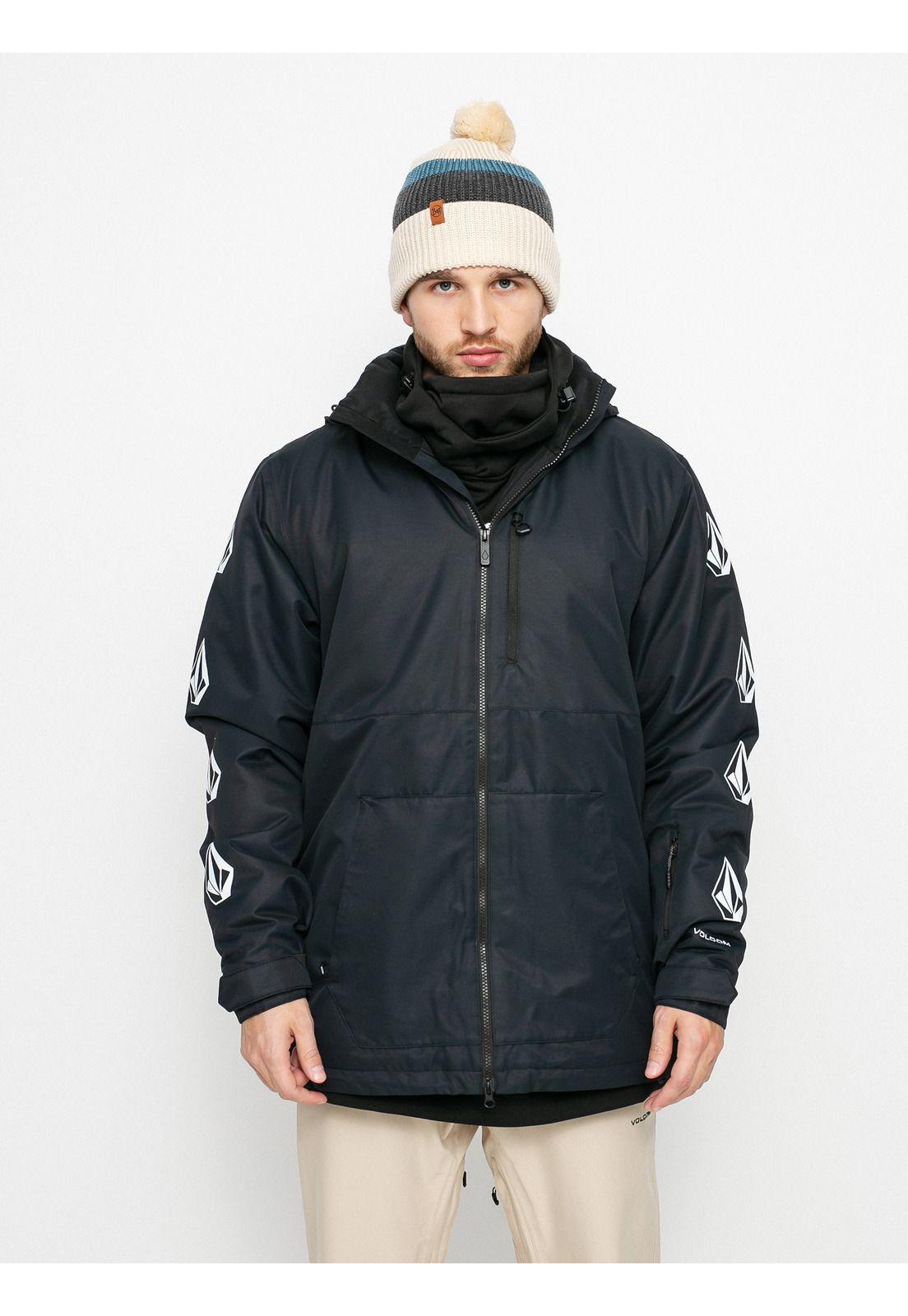 Parka Snow Drexal Negro Hombre Volcom-0