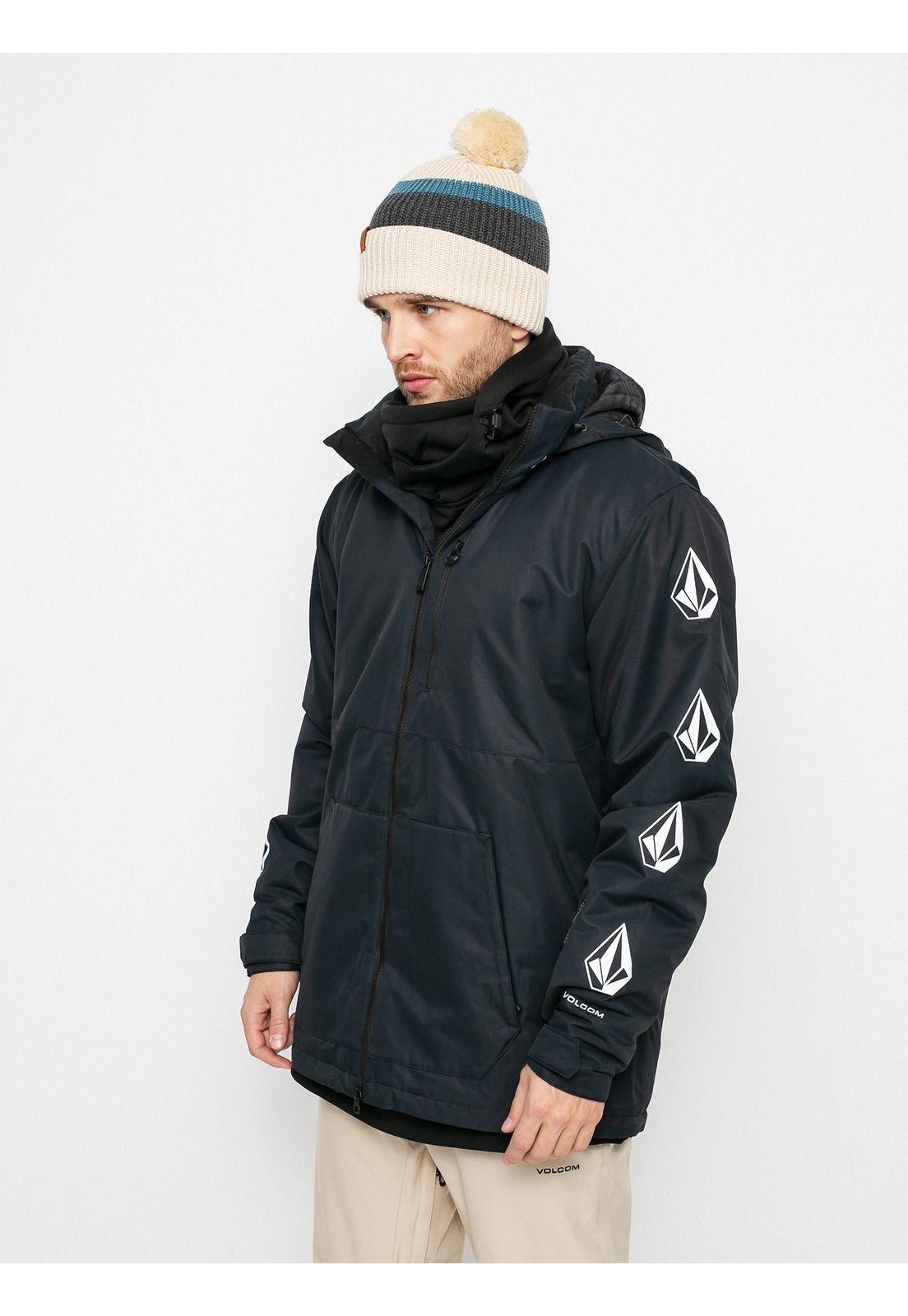 Parka Snow Drexal Negro Hombre Volcom-1