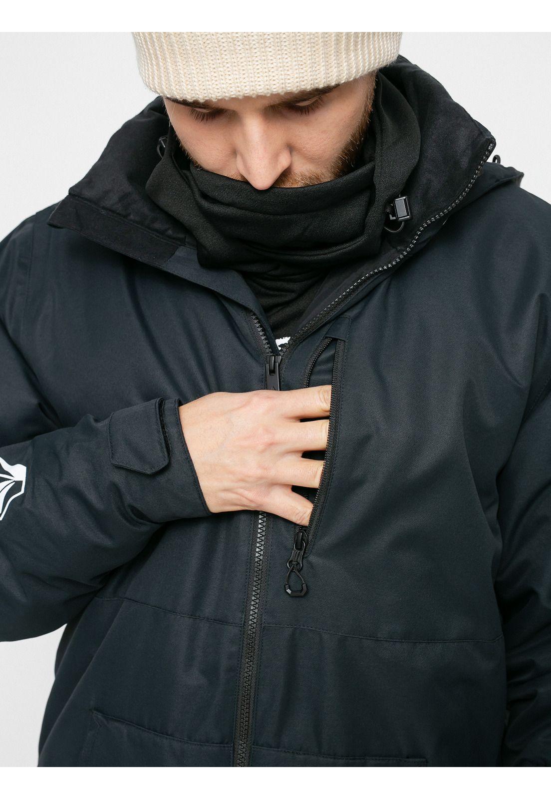 Parka Snow Drexal Negro Hombre Volcom-3