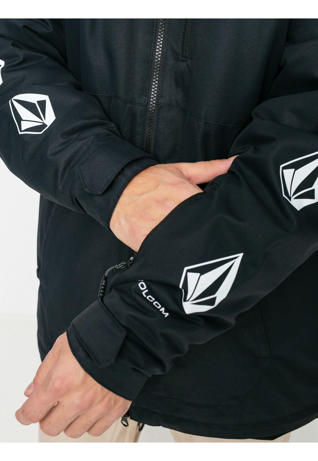 Parka Snow Drexal Negro Hombre Volcom-5